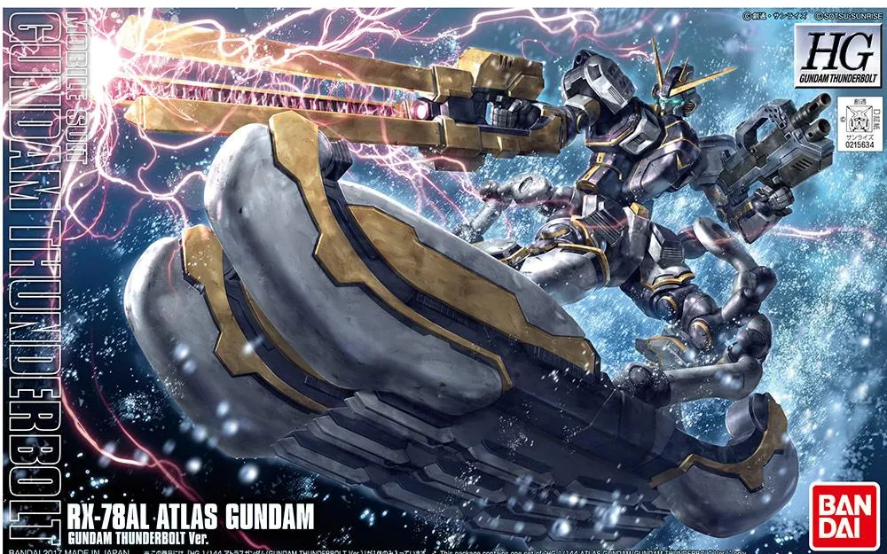 GUNDAM - Model Kit - High Grade - Atlas Thunderbolt - 1/144